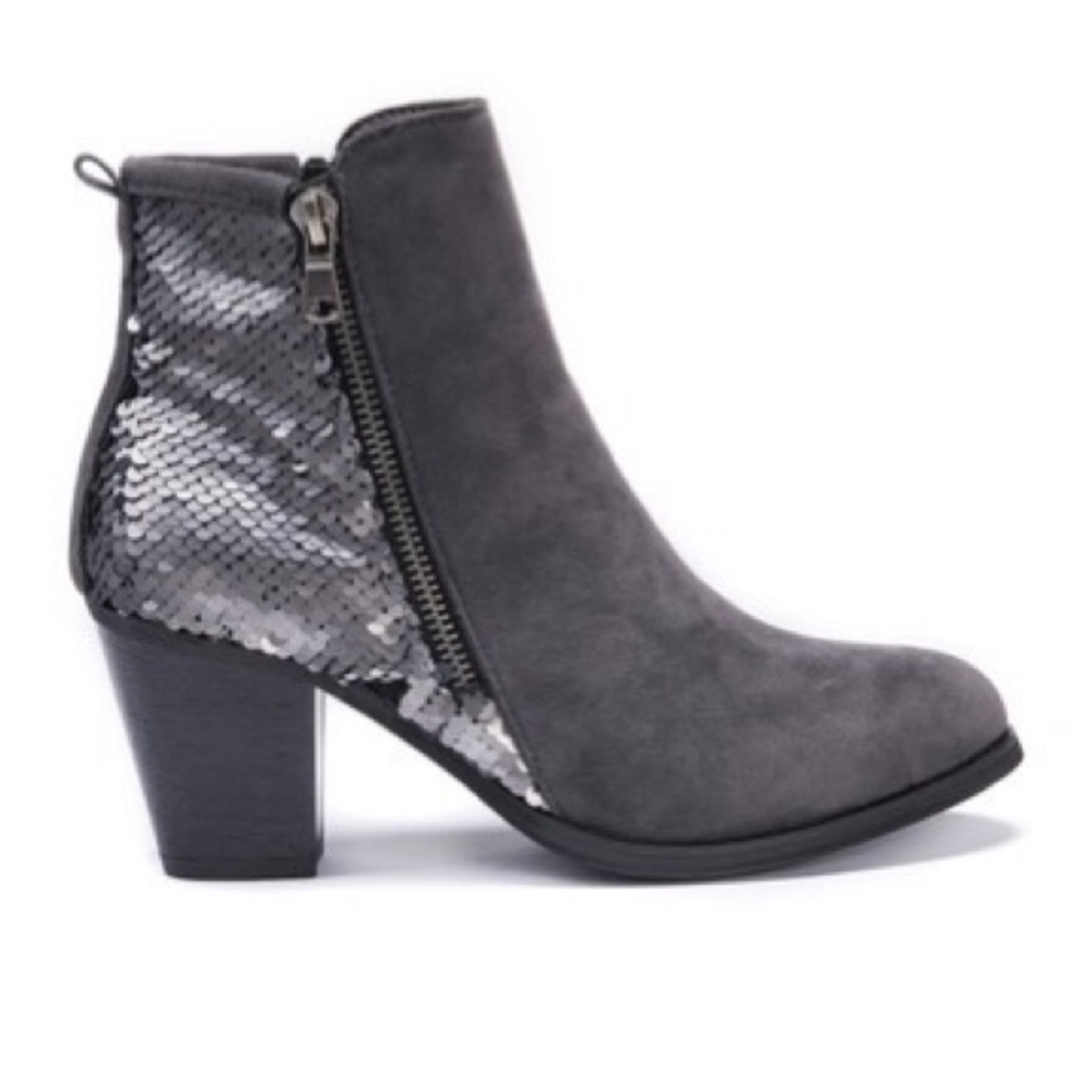 Muk Luks Lizzie Faux Fur Lined Block Heel Boot